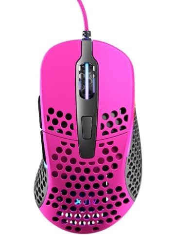 Pink Cherry Xtrfy M4 RGB Ultraleichte Gaming-Maus Rosa XG-M4-RGB-PINK