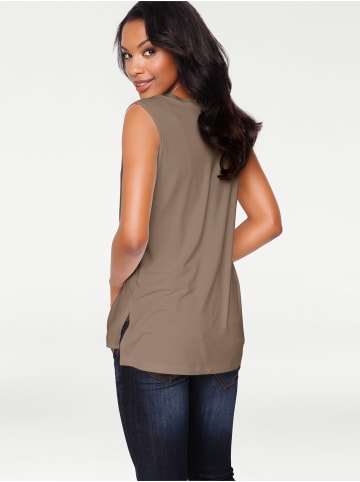 Heine Shirttop in taupe