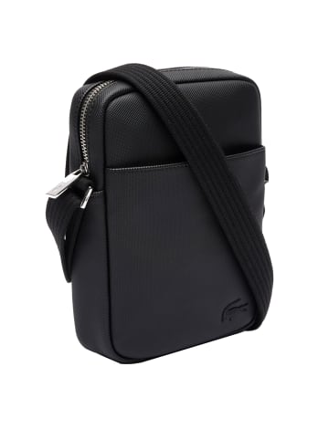 Lacoste Men's Classic Slim vertical Camera Bag - Umhängetasche 21 cm in schwarz