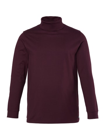 JP1880 Kurzarm T-Shirt in aubergine