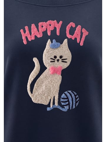 myMo Women Sweatshirt in Navy
