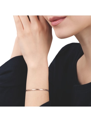 Tom Tailor Armband Edelstahl, IP rose in rosefarben