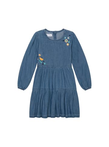 Minoti Jeanskleid Fleurs 2 in Denim-Blau