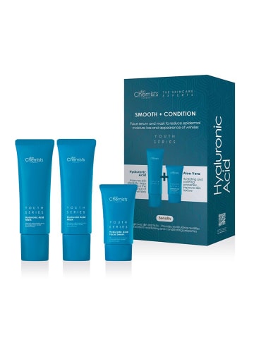 Skinchemists 2tlg Hyaluronsäure Glättungs- & Pflege-Kit + Hyaluronsäure-Maske 50ml