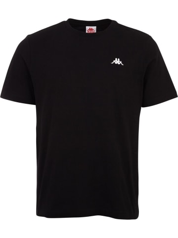 Kappa T-Shirt "T-Shirt" in Schwarz