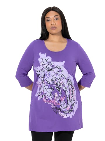 Ulla Popken Longshirt in lila