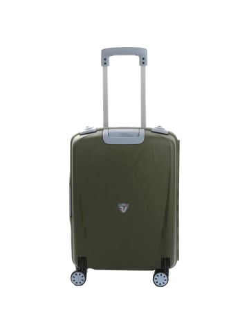 Roncato Light - 4-Rollen-Kabinentrolley 55 cm in verde militare