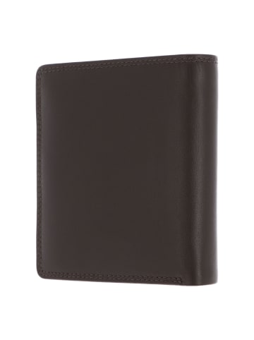 Golden Head Polo Geldbörse RFID Schutz Leder 13 cm in dunkelbraun