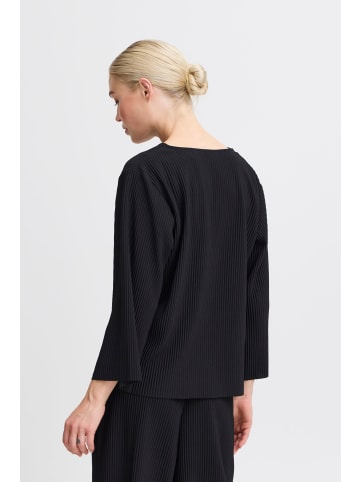 b.young Kurzarmbluse BYTRISSA TSHIRT 2 - 20815339 modische Bluse in Schwarz