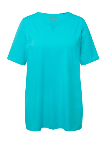 Ulla Popken Shirt in tiefes aqua