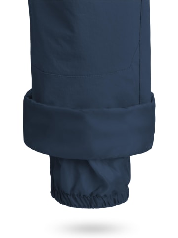 Normani Outdoor Sports Herren Winter-Softshellhose mit Hosenträgern Loonskin in Navy