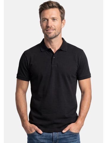 Ragman Poloshirt Basic in Schwarz