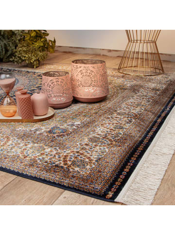 obsession Vintage Teppich Babil 313 in blau - rechteckig