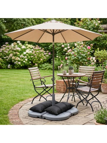 relaxdays 2 x Sandsäcke in Schwarz - (B)68 x (T)30 cm