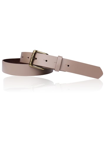 FRONHOFER Damengürtel Leder in Taupe