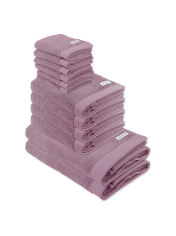 Tom Tailor Handtuch 12er Pack in Mauve