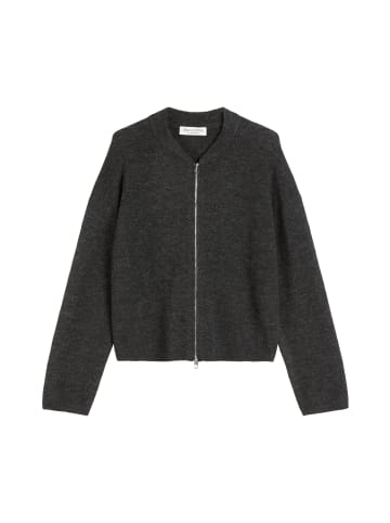 Marc O'Polo Strickblouson loose in night grey melange