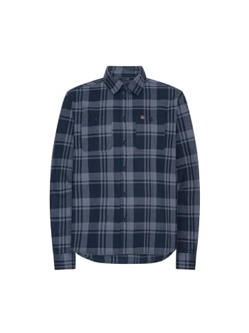 DANISH ENDURANCE Hemd Pine Flannel in marineblau
