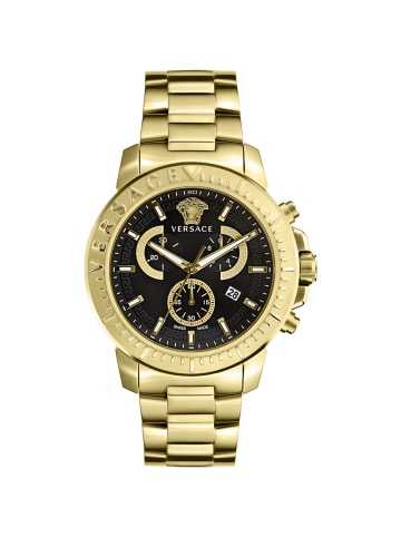 Versace Analoguhr für Herren in gold