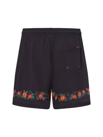 Santa Cruz Badeshorts Cabana in schwarz