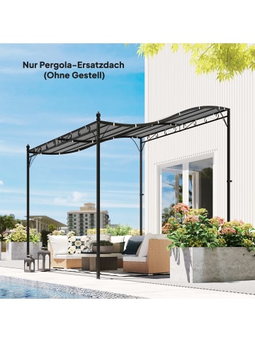 Outsunny Ersatzdach in Dunkelgrau 298L x 293B x 1H cm