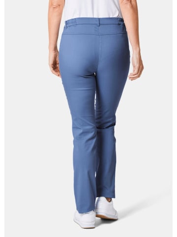 GOLDNER Kurzgröße:  Hose Louisa Bequeme Hose LOUISA COMFORT+ in jeansblau