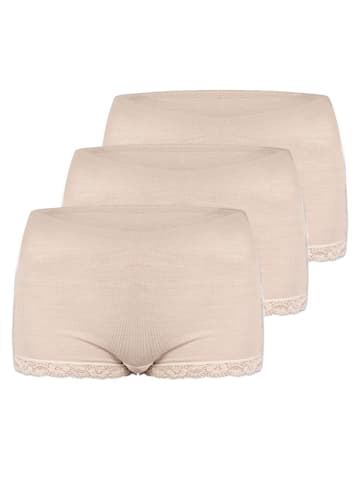 Nina von C. 3er Pack Pagenslip in champagner
