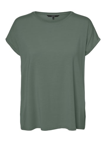 Vero Moda Basic Stretch T-Shirt VMAVA in Grün-2