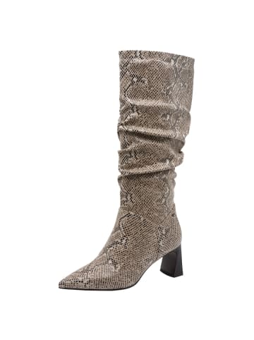 Tamaris Stiefel in BEIGE SNAKE