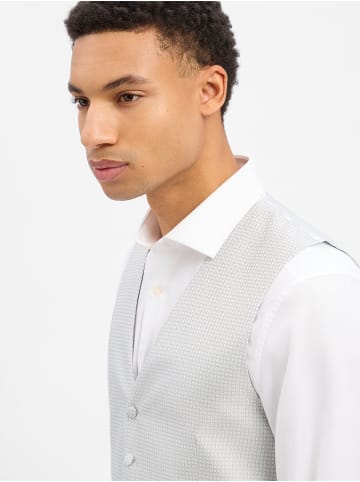 WILVORST Baukasten-Weste in ecru hellgrau - 0001