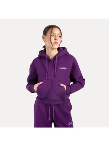 SMILODOX Zip Jacke Enara in Lila
