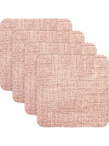 Erwin Müller Untersetzer 4er-Pack Elvas in rosé