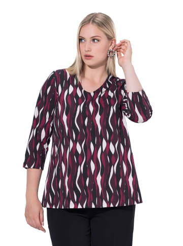 Ulla Popken Shirt in bordeaux