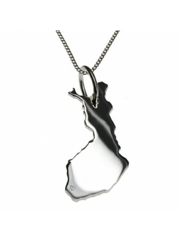 Schmuckador Halskette 50cm Finnland in silber