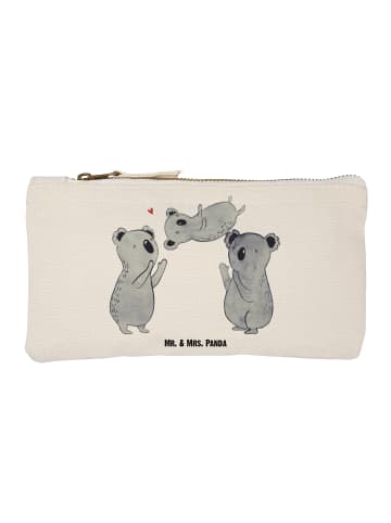 Mr. & Mrs. Panda Kosmetiktasche Koalas Feiern ohne Spruch in Weiß