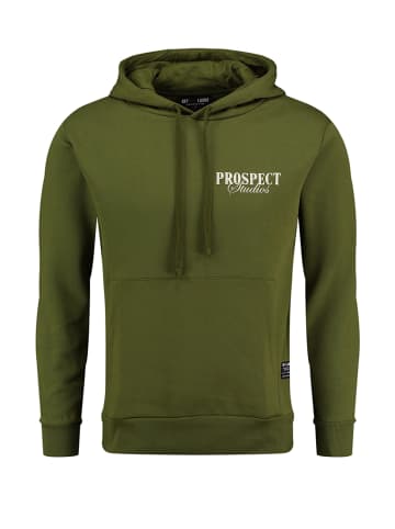 KEY LARGO Hoodie 'Prospect Studios' in grün