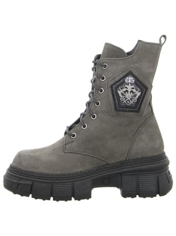 Mustang Schnürstiefelette in grau