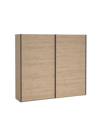 ebuy24 Schiebetürenschrank Como (2-türig) Eiche 244 x 67 cm