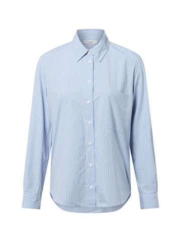 Marc O'Polo DENIM Bluse in hellblau weiß