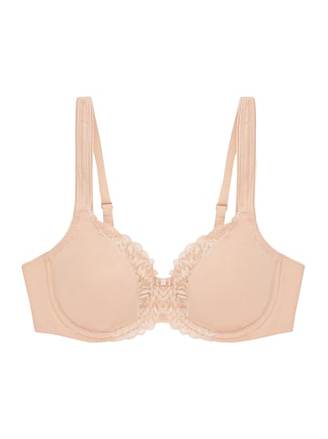 Triumph Bügel-BH Modern Lace + Cotton in Neutral Beige