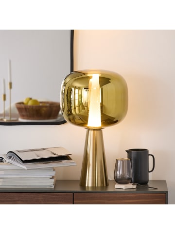 Butlers Tischleuchte ART DECO in Gold