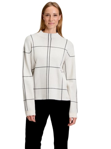 Betty Barclay Strickpullover kariert in Patch Beige/Grey