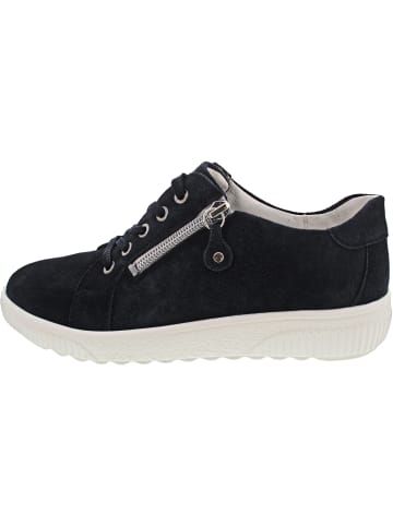 WALDLÄUFER H-Steffi sportlicher Schnürer Blau