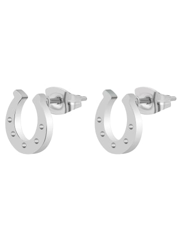 Adeliás Damen Ohrringe – Ohrstecker aus Edelstahl in silber