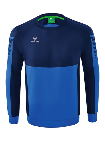 erima Six Wings Sweatshirt in new royal/new navy