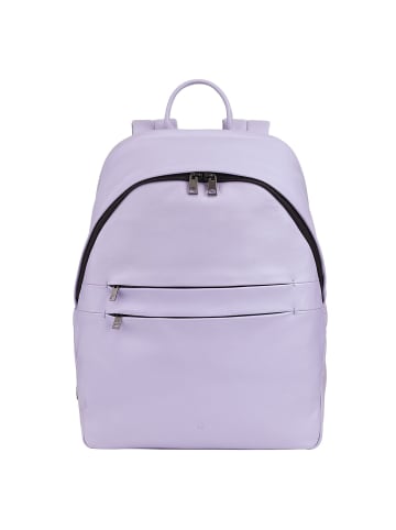 DuDu New York Daypack Leder 41 cm Laptopfach in provence lilac