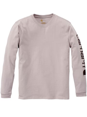 CARHARTT  Long Sleeve in rose smoke heather