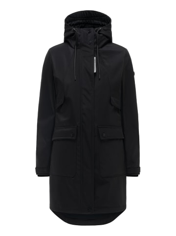 Navahoo Softshellmantel Morgennebel 14 in Black