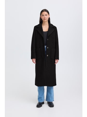 ICHI Mantel IHSTIPA Regular fit in Black