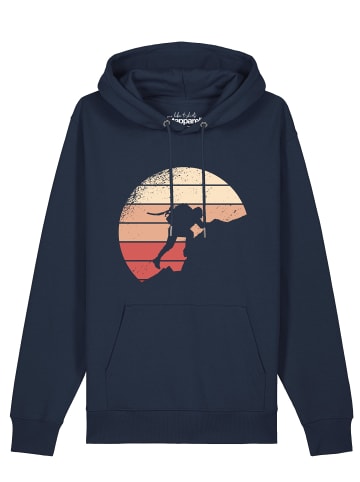 wat? Apparel Sweatshirt Mountain Climbing in Dunkelblau